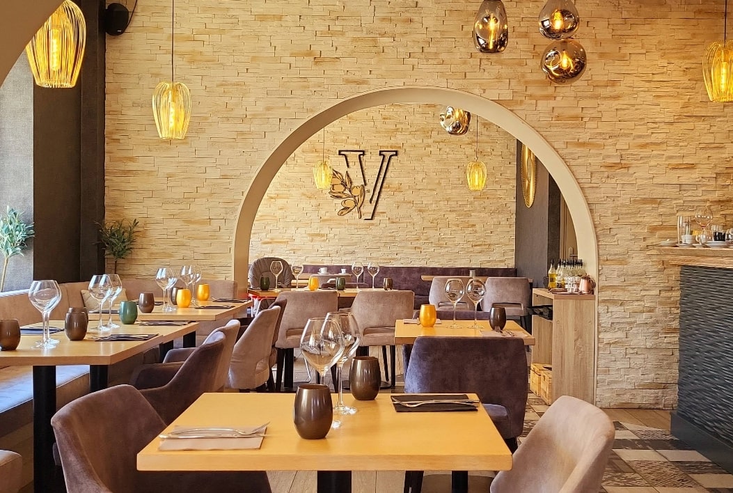 Intérieur du restaurant La Voglia